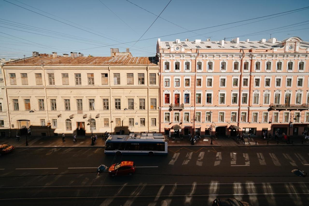 Piterskaya Club Hotel Sint-Petersburg Buitenkant foto